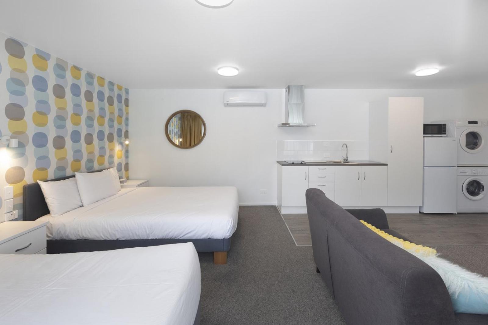 The Adelphi Motel Christchurch Dış mekan fotoğraf